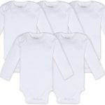 Burt's Bees Baby baby-boys Bodysuits, 5-pack Short & Long Sleeve One-pieces, 100% Organic Cotton